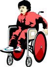 orthopedically handicapped